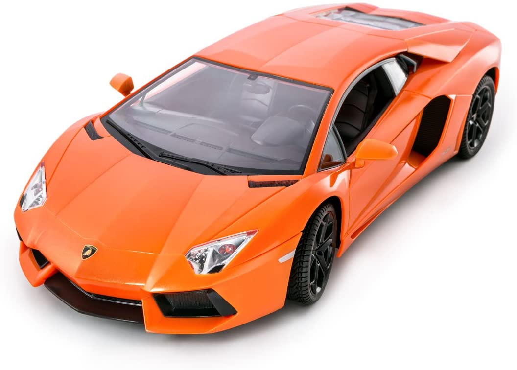 Playtech Logic 1:16 Neon Orange Lamborghini Aventador RC Car RRP 12.99 CLEARANCE 7.50 or 2 for 14